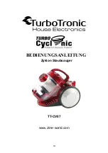 Предварительный просмотр 14 страницы TurboTronic TURBO Cyclonic TT-CV07 Instruction Manual