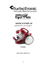 Предварительный просмотр 20 страницы TurboTronic TURBO Cyclonic TT-CV07 Instruction Manual