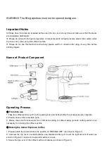 Preview for 3 page of TurboTronic ZESPRESSO TT-CM24 Instruction Manual