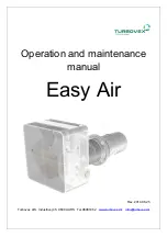 Предварительный просмотр 1 страницы Turbovex Easy Air Operation And Maintenance Manual