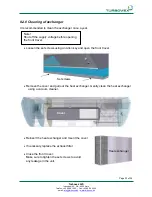 Preview for 23 page of Turbovex TX 1000A Installation, Operation And Maintanance Manual