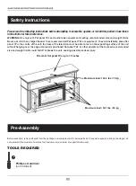 Preview for 3 page of TURBRO FIRESIDE FS48 User Manual