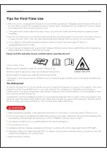 Preview for 3 page of TURBRO Greenland GLP10AC-HU User Manual