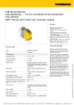 turck FMX-IM-2UPLI63FX Quick Start Manual предпросмотр