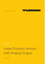 turck LTX-EF10 Series Instructions For Use Manual preview