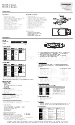 turck PK01VR P Series Quick Start Manual предпросмотр