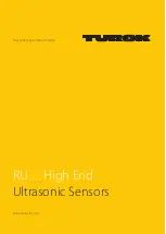 turck RU600U Series Instructions For Use Manual предпросмотр