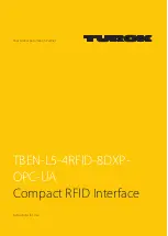 Preview for 1 page of turck TBEN-L5-4RFID-8DXPOPC-UA Instructions For Use Manual