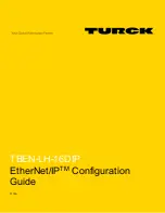 Preview for 1 page of turck TBEN-LH-16DIP Configuration Manual