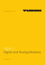 turck TBEN-S Series Instructions For Use Manual preview