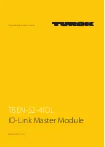 Предварительный просмотр 1 страницы turck TBEN-S2-4IOL Instructions For Use Manual