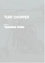 Preview for 1 page of Turf Chopper TC Split Frame Operator'S Manual