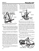 Preview for 16 page of TURFCO TurnAer-26 Operator'S Manual, Maintenance Manual, Parts List