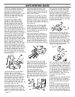 Preview for 7 page of TURFMASTER 309002x24C Safety, Assembly, Operating And Maintenance Instructions