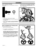 Preview for 12 page of TURFMASTER 309002x24C Safety, Assembly, Operating And Maintenance Instructions