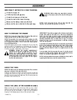 Preview for 14 page of TURFMASTER 309002x24C Safety, Assembly, Operating And Maintenance Instructions