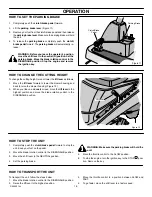 Preview for 19 page of TURFMASTER 309002x24C Safety, Assembly, Operating And Maintenance Instructions