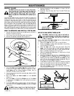 Preview for 25 page of TURFMASTER 309002x24C Safety, Assembly, Operating And Maintenance Instructions