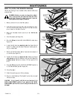 Preview for 30 page of TURFMASTER 309002x24C Safety, Assembly, Operating And Maintenance Instructions