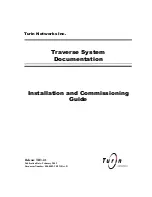 Turin Networks TransNav Installation And Commissioning Manual предпросмотр