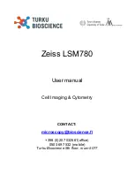 Turku Bioscience Zeiss LSM780 User Manual preview