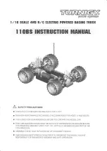 Turnigy 110BS Instruction Manual preview