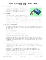 Turnigy 2S/3S User Manual предпросмотр