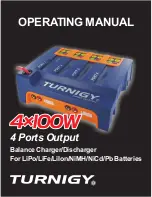 Turnigy 4x100W Operating Manual preview