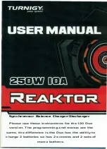 Preview for 1 page of Turnigy REAKTOR User Manual