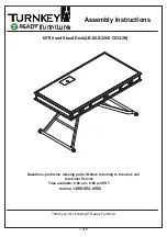 Turnkey B-SAS-3260-C Assembly Instructions Manual предпросмотр