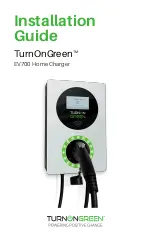 TurnOnGreen EV700 Installation Manual предпросмотр