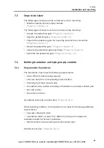 Preview for 37 page of Turnstiles mWing Operating Instructions Manual