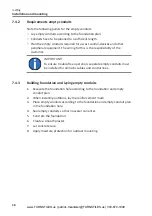 Предварительный просмотр 38 страницы Turnstiles mWing Operating Instructions Manual