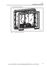 Предварительный просмотр 47 страницы Turnstiles mWing Operating Instructions Manual