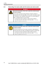 Preview for 72 page of Turnstiles mWing Operating Instructions Manual