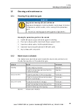 Предварительный просмотр 83 страницы Turnstiles mWing Operating Instructions Manual