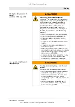 Preview for 23 page of Turnstiles Traffic H1 Operating Instructions Manual