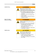 Preview for 25 page of Turnstiles Traffic H1 Operating Instructions Manual