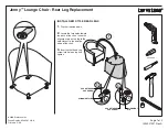 Preview for 1 page of Turnstone Jenny Lounge Chair Manual