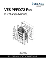 TURNTIDE VES-Artex PPFD72 Installation Manual preview