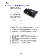 Preview for 5 page of Turtle Beach Audio Advantage SRM User Manual