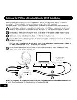 Предварительный просмотр 20 страницы Turtle Beach Ear Force DPX21 User Manual