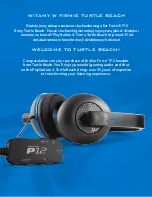 Preview for 2 page of Turtle Beach Ear Force P12 User Manual