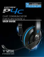 Turtle Beach Ear force P4c User Manual preview