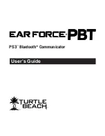 Preview for 1 page of Turtle Beach Ear Force PBT User Manual