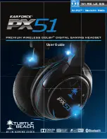 Turtle Beach Ear Force PX51 User Manual предпросмотр