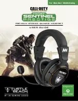 Preview for 1 page of Turtle Beach Ear Force Sentinel Prestige User Manual