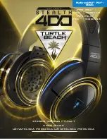 Turtle Beach Ear Force Stealth 400 User Manual preview