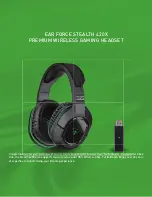 Предварительный просмотр 2 страницы Turtle Beach EAR FORCE STEALTH 420X User Manual