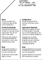 Preview for 1 page of Turtle Beach Ear Force XBA Manual